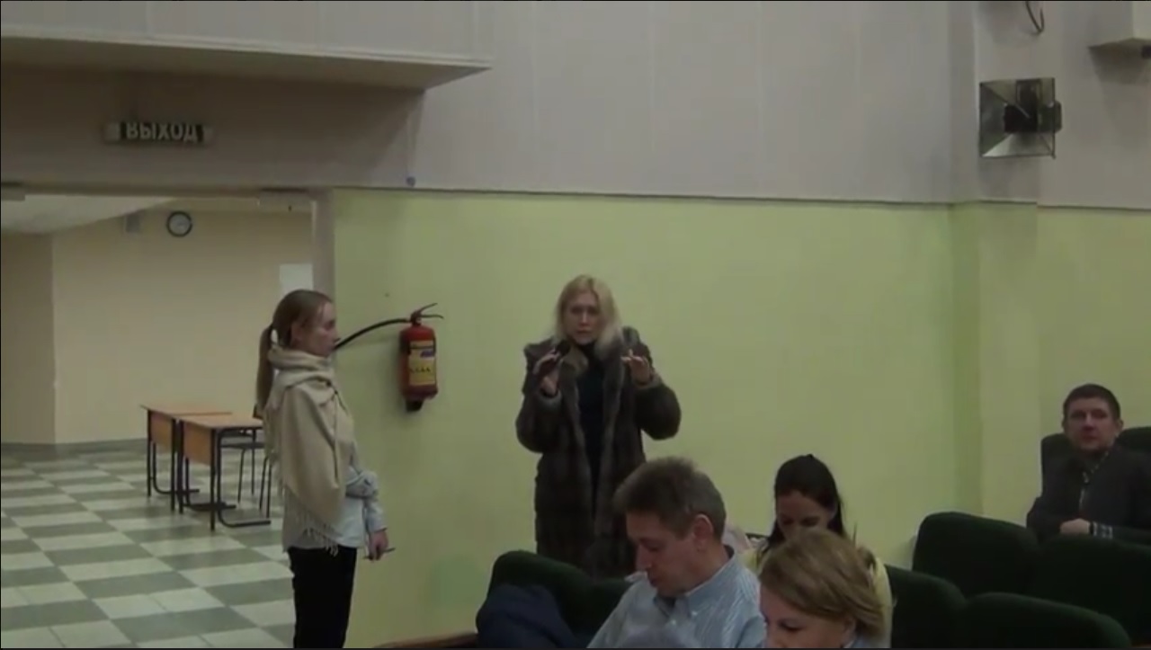 Встреча главы управы района Сокольники Ю.Б. Гацмана с жителями 21 марта 2018 г.
