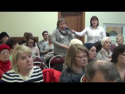 Встреча главы управы района Сокольники Е.Н. Цветковой с населением 15.01.2020
