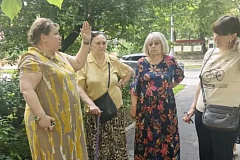  Сегодня, 09 июня прошел запланированный обход территории района. 