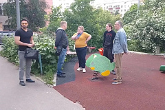 В субботу  20 июня прошел запланированный обход территории района. 