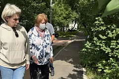 В субботу  27 июня прошел запланированный обход территории района. 
