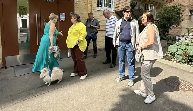 В субботу 11 июля  прошел запланированный обход территории района. 