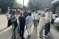  В субботу 29 августа   прошел запланированный обход территории района. 