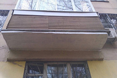 Нижняя плоскость плиты балкона в доме по 11-й Парковой улице была отремонтирована по предписанию Мосжилинспекции