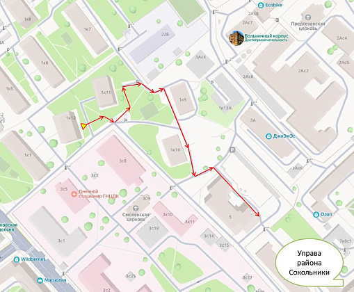 Уважаемые жители района Сокольники!  23 августа в 10.00 глава управы района Сокольники проводит обход территории по адресам: