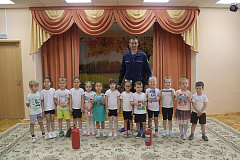 Яркий день безопасности в детском саду
