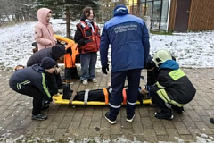Школьникам показали работу поисково-спасательной станции «Терлецкая»