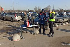 Огнеборцы Восточного округа провели тренировку по эвакуации
